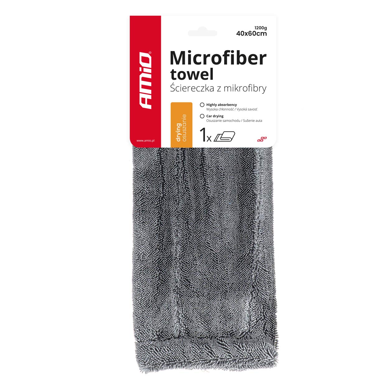 Peshqir mikrofiber për tharjen e veturës - 40x60 cm