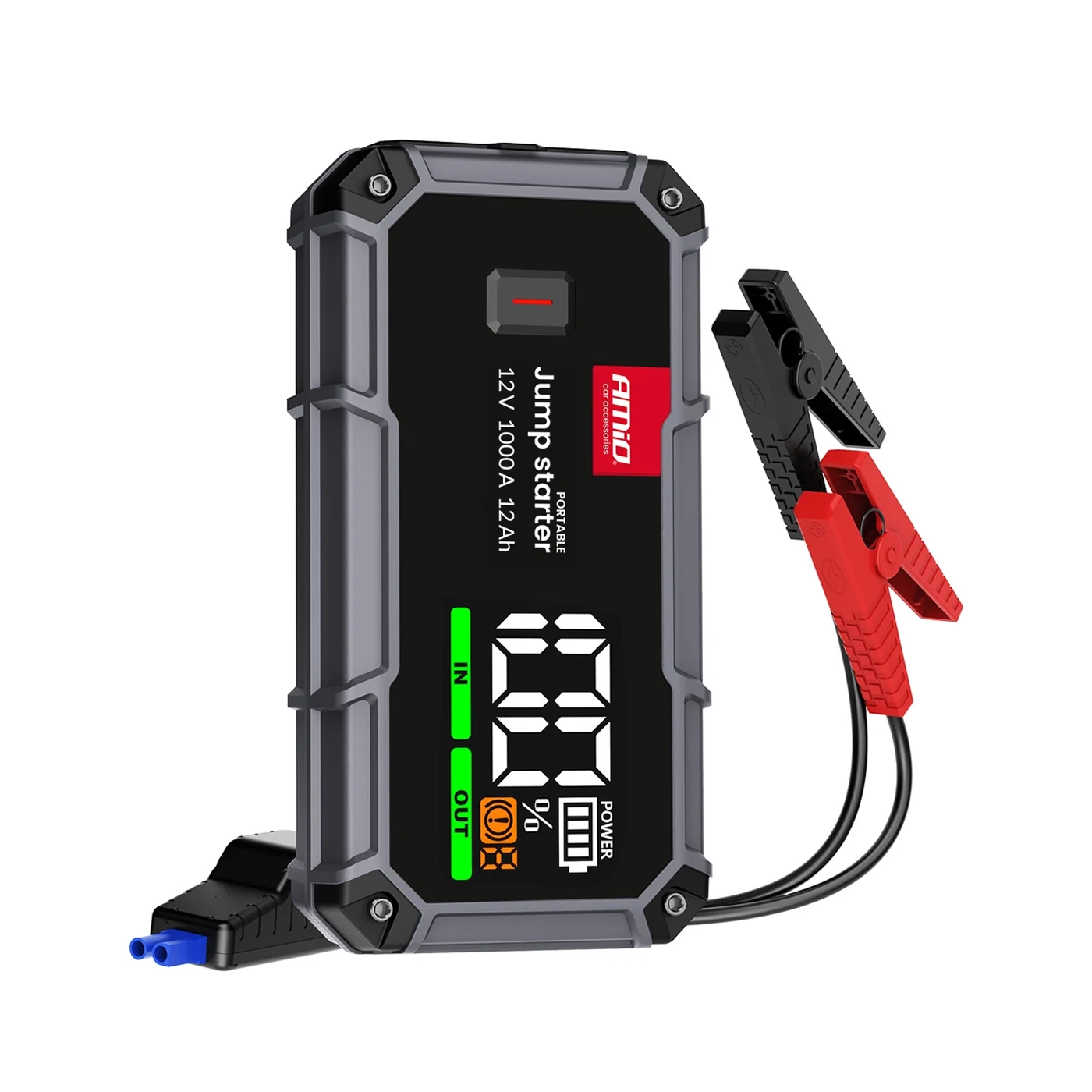 Pajisje portative 3 në 1 për ndezje / LED / powerbank 12V 12Ah 1000A PRO